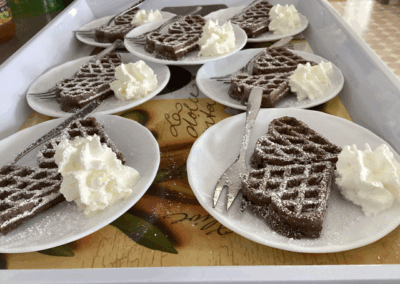Tagespflege Oelsnitz - Waffeln backen