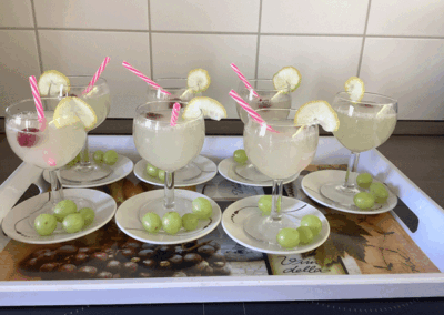 selbstgemachte Zitronenlimonade in unserer Tagespflege Oelsnitz