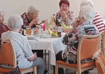 Betreutes Wohnen Lengenfeld - gemeinsames Abendessen