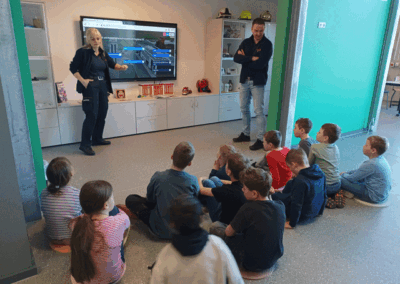Kita Kleeblatt - Ausflug der Hortkinder ins Brand- und Katastrophenschutzzentrum Eich