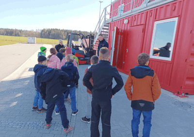 Kita Kleeblatt - Ausflug der Hortkinder ins Brand- und Katastrophenschutzzentrum Eich