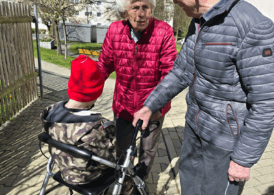 Tagespflege Reichenbach - Besuch von Kitakindern