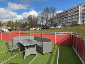 großzügige Terrasse