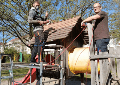 Kita Zwergenland Plauen - Frühjahrsputz