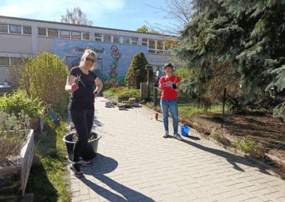 Kita Zwergenland Plauen - Frühjahrsputz