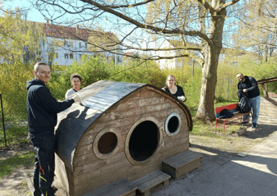 Kita Zwergenland Plauen - Frühjahrsputz