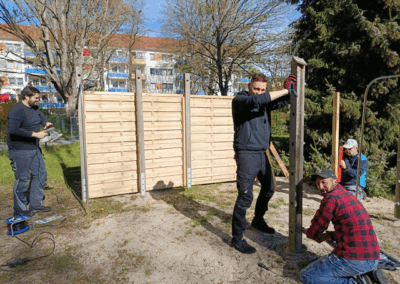 Kita Zwergenland Plauen - Frühjahrsputz