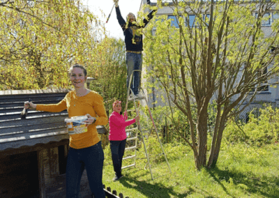Kita Zwergenland Plauen - Frühjahrsputz