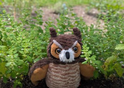 Kita Sonnenschein - Maskottchen Fritzi im Naschgarten